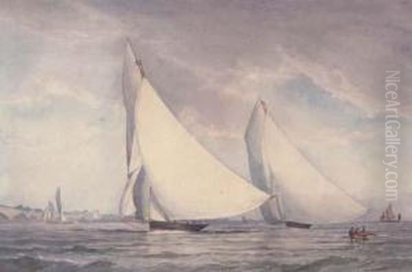The Swedish Cutter
Freja
Racing In The Solent - view 1