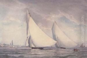 The Swedish Cutter 
Freja 
 Racing In The Solent