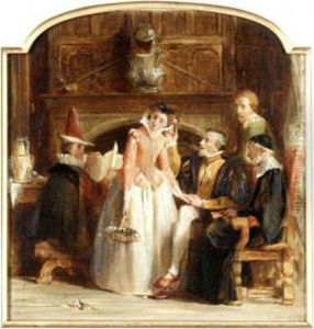 Scene From 'kenilworth' By Sir Walter Scott