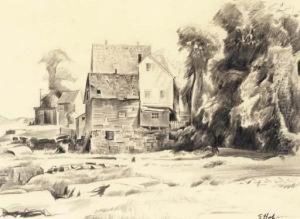 Old Country House by Earl Horter