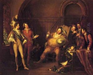Falstaff and Prince Hal (A Scene from Henry IV, Part I, Act II, Scene IV) Falstaff and Prince Hal (A Scene from Henry IV, Part I, Act II, Scene IV)