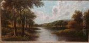 River Landscape by Etty Horton