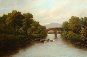 A River Landscape A River Landscape