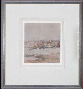 Shipping On The Tyne by George Edward Horton