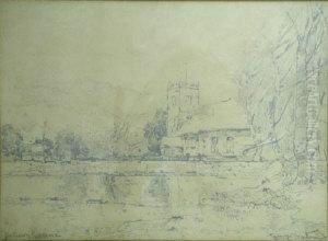 The Church, Grasmere by George Edward Horton