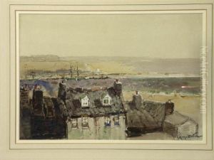 Whitby From The South by George Edward Horton