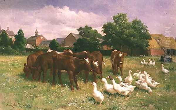 Cows and Ducks - view 1