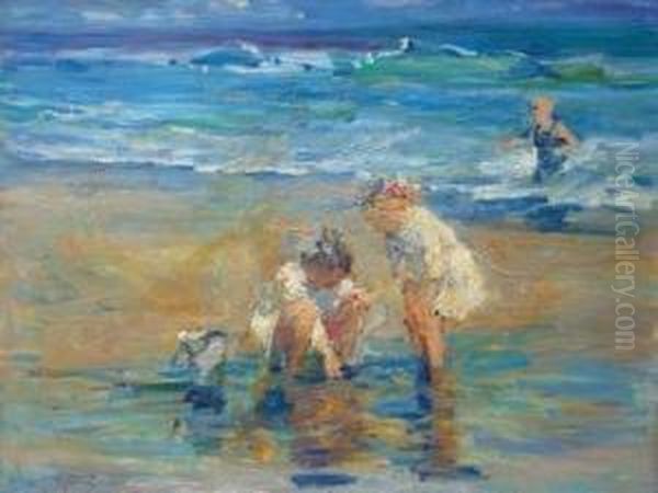 Enfants Sur La Plage - view 1
