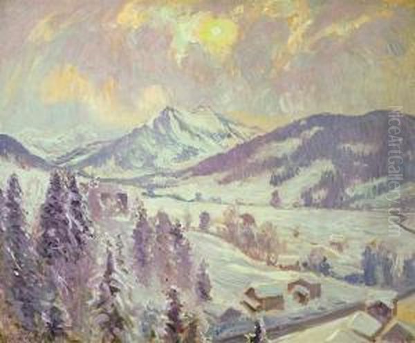 Snow At G'staad - view 1
