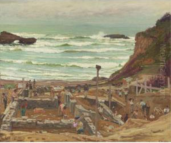 Work On The Beach, Biarritz - view 1