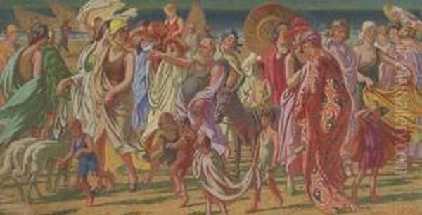 Bacchus Among The Bathers - view 1