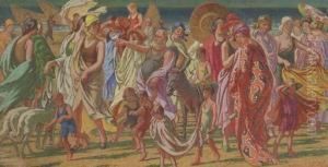 Bacchus Among The Bathers by William Samuel Horton