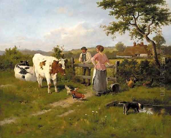 A rustic conversation - view 1