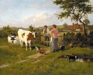 A rustic conversation by Claude Cardon
