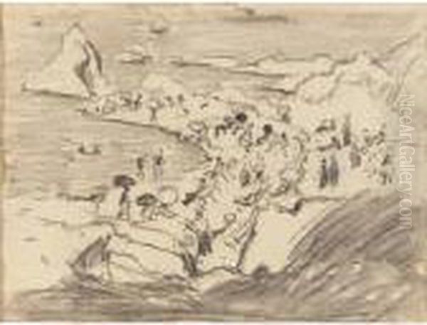 Jetty In Biarritz - view 1