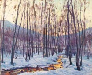 Golden Stream In The Mountains by William Samuel Horton
