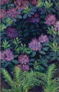 Les Rhododendrons by Blanche Hoschede-Monet