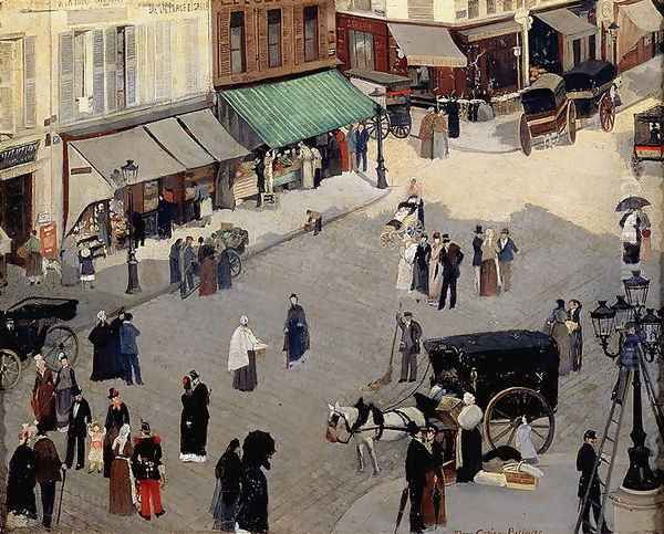 La Place Pigalle, Paris, 1880s - view 1