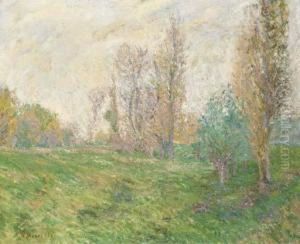 Prairie Pres De Giverny by Blanche Hoschede-Monet
