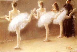 At The Barre by Pierre Carrier-Belleuse