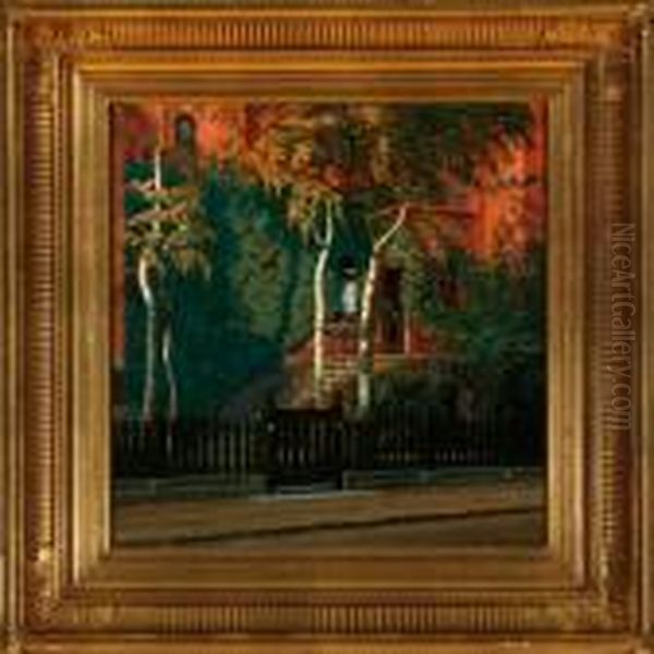 Entrance To A Villa On Frederiksberg, Denmark - view 1