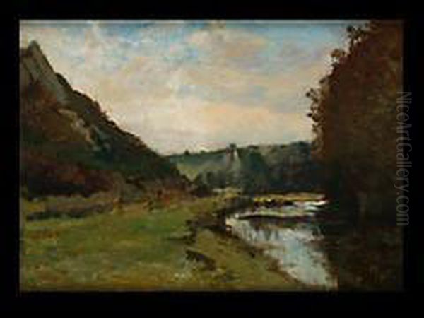 Flusslandschaft - view 1