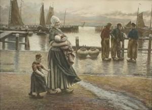 Dutch Scene by Henri Houben