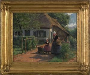Scene With Mother And Daughter