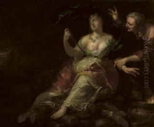 The Death Of Dido by Arnold Houbraken