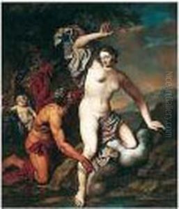 Alpheus And Arethusa by Arnold Houbraken