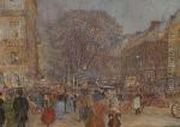 Boulevard Haussman, Paris - view 1