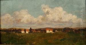 Paysage by Frederic Anatole Houbron