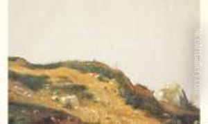 Chemin Rocailleux En Italie by Jean-Pierr Houel