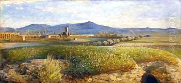 The Roman Campagna by Giovanni Costa