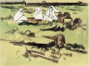 " Marocaines Assises ". by Henri Hourtal