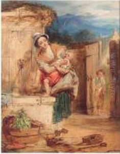 Washing The Baby