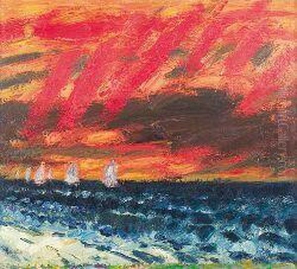 Yachts, Evening - view 1