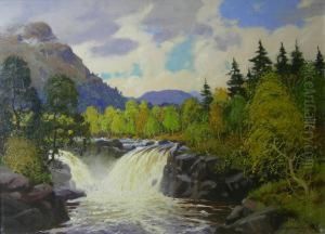 Falls Of Tummel by Robert Houston