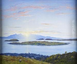 Evening On The Firth Of Clyde by Robert Houston