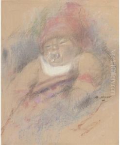 A Sleeping Baby by Beatrice Julia How