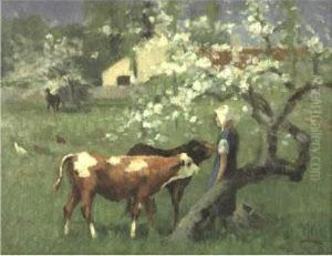 The Young Cowherd by William Henry Howe
