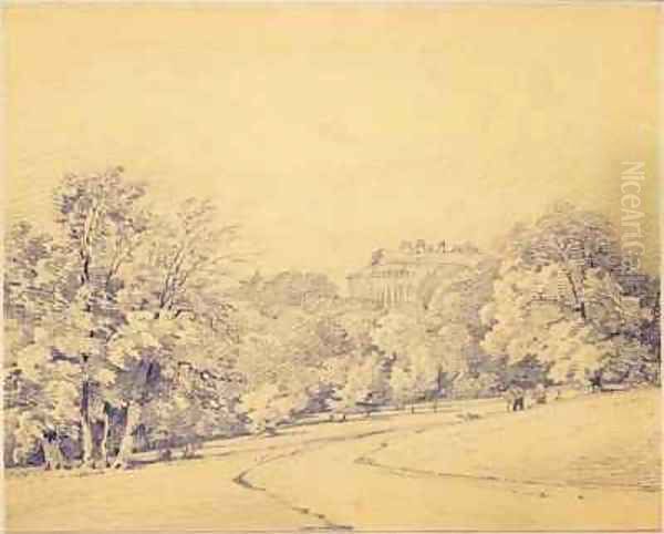 Harewood House from the South East - view 1