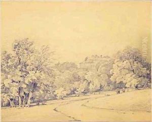 Harewood House from the South East by Frederick George Cotman