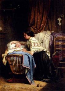 The Watchful Mother by Leon Caille