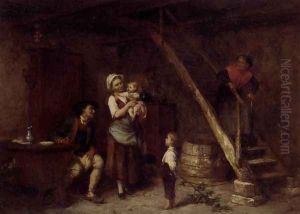 The Centre Of Attention by Leon Caille