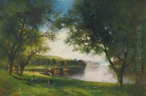 Resting Along The Side Of The River - view 1