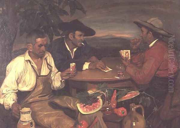 Card Players - view 1