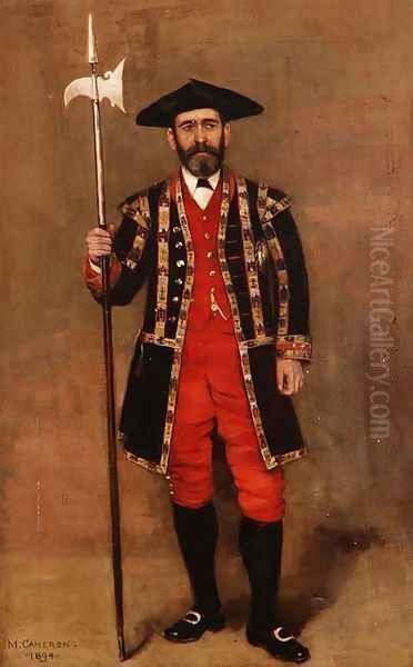 An Edinburgh Halberdier, 1894 - view 1