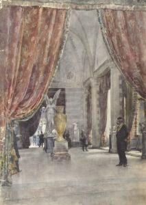 The Gallery Of Honour At The Rijksmuseum, Amsterdam by Jan Hoynck Van Papendrecht