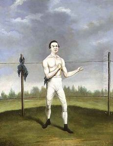 Hoyles the `Spider Champion of the Feather Weights' by A. Clark